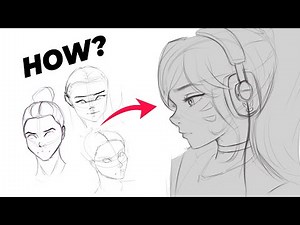 How I Learned to Draw BETTER ANIME Faces in Just a Week!!