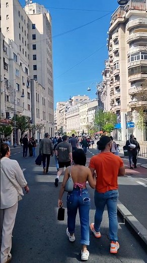 BUCUREȘTI CALEA VICTORIEI pietonala Strazi deschise 2026 BUCHAREST Victoriei Avenu Walk Tour ROMANIA