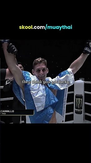 People always have something to say | Muay Thai | One Championship | Nico Carrillo