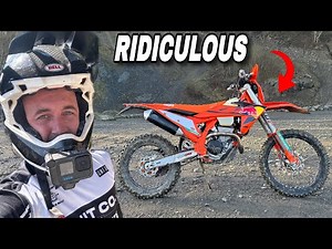 Riding The ALL NEW 2025 KTM EXC-F up INSANE Hill Climbs