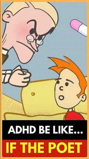 ADHD Be Like... | IF THE POET | The ADHD Poem Animated