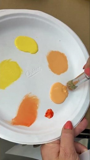 Easy Citrus Fruit Stencil DIY 🍊 Fun Orange & Lemon Stenciling on a Budget!