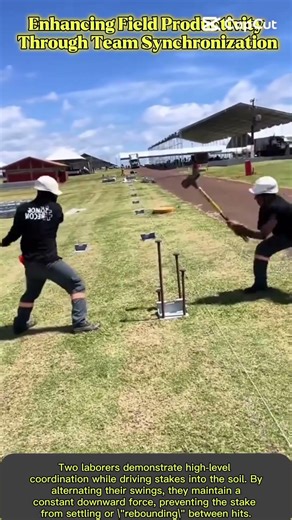 The Physics of Coordinated Sledgehammer Striking Techniques 👍