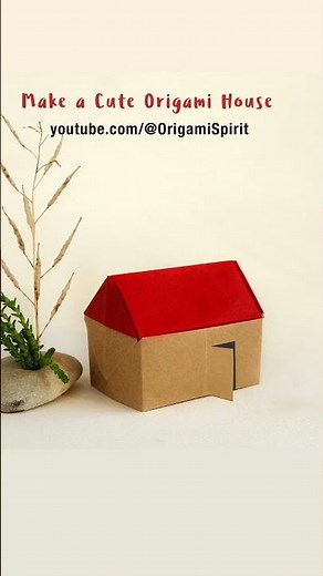 Make a Cute Origami House