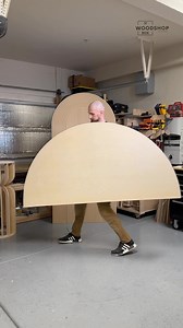 223K views · 24K reactions | Half circle platform build  for event...