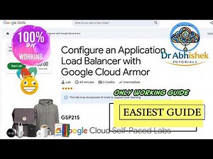 Configure an Application Load Balancer with Google Cloud Armor | #GSP215 #qwiklabsarcade2026