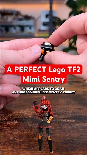 PERFECT Lego TF2 Mimi Sentry #lego #teamfortress2 #tf2