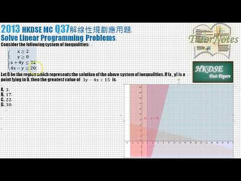 HKDSE Maths 2013 MC Q37