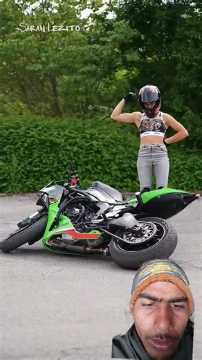 Stylish Bike Ride Gone Wrong 😱 | Girl Tries Cool Stunt & Falls 💥#BikeCrash#BikeRide#BikeShorts