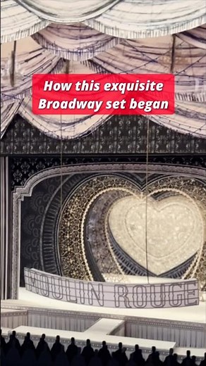 How a Broadway Set Begins: Derek McLane’s Scenic Design of Moulin Rouge