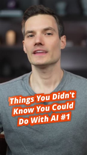 Things You Didn't Know You Could Do with AI #1 | Kevin Stratvert