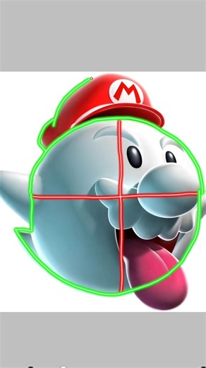 Drawing 👻Boo Mario from Super Mario Galaxy! 👻✏️ #Shorts #BooMario#art#thesupermariogalaxymovie