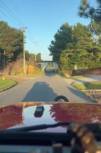 One of our followers sent this to us, and said he completed the underpass challenge. Looks like he narrowly made it through 🤣 | Cullman Daily