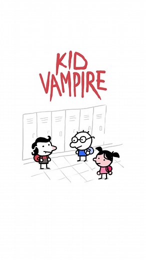 Kid Vampire's Daily Routine: Brushing Teeth and Science Projects