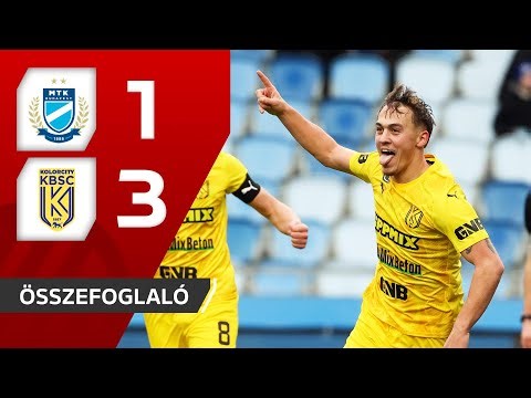 Fizz Liga: MTK Budapest–Kolorcity Kazincbarcika SC 1–3 | rövid összefoglaló