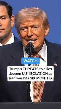 WATCH: Trump’s THREATS to allies deepen U.S. ISOLATION