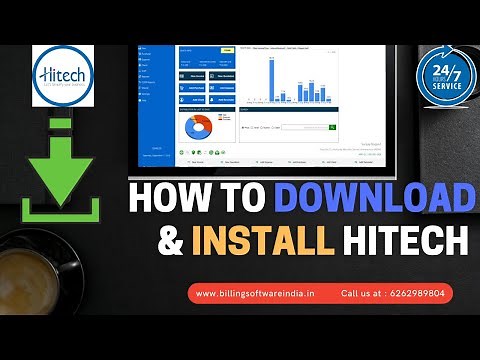 How To Download & Install Hitech BillSoft Ver 7.5 In Your Computer Laptop