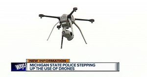Michigan State police begin using drones