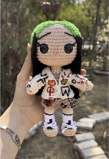 Billie Eilish Amigurumi Crochet Patterns