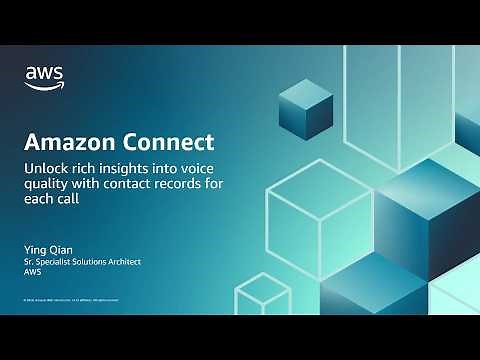 Unlock Rich Insights into Voice Quality with Contact Records in Amazon Connect