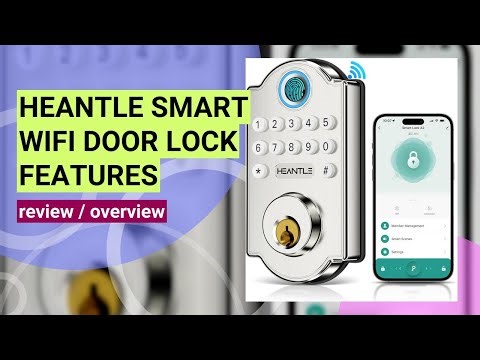 Smart Door Lock WiFi Deadbolt Review: Keyless Entry & Remote Control Features