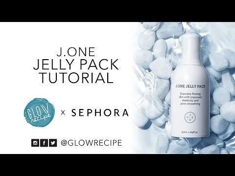 Makeup Gripper from K-Drama Actress Ha Ji Won | J.One Jelly Pack Tutorial Glow Recipe x Sephora