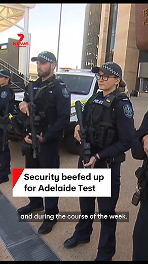 7NEWS Adelaide on Instagram: "“When you’re going to the cricket, try and leave yourself a little bit more time to go through security over the next few days.” Covert police, extra bag checks and more security staff are part of tougher measures to protect fans heading to Adelaide Oval tomorrow, Premier Peter Malinauskas says. Watch the third Ashes Test LIVE and FREE on @Channel7 and @7plus."