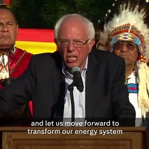 19M views · 474K shares | “Our species as human beings will not survive, if we continue to destroy nature.” Bernie Sanders has spoken at a rally against the building of an oil pipeline that would cut through Native American land. | Channel 4 News | Facebook
