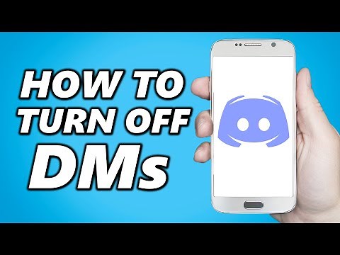 How to Turn Off DMs on Discord! (How to Close Direct Messages on Discord Mobile)