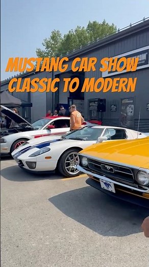 Mustang Car Show – Classic to Modern