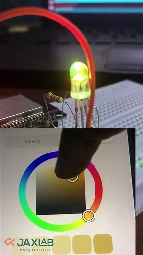 Control RGB LEDs Over WiFi with ESP32! #arduino #arduinoproject #arduinotutorial