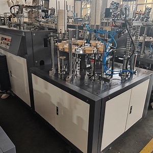 [Hot Item] Fully Automatic Disposable Paper Cup Making Machine with Ultrasonic for Tea Coffee/Paper Cup