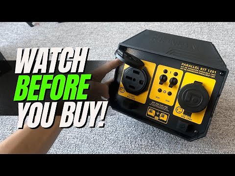 Quick Review of the FIRMAN 1201 50 AMP Parallel Kit! #generators