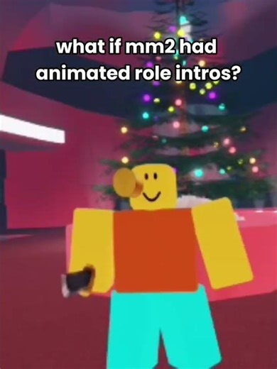 what if mm2 had animated roll intros #roblox #animation #robloxanimation #rblx #mm2