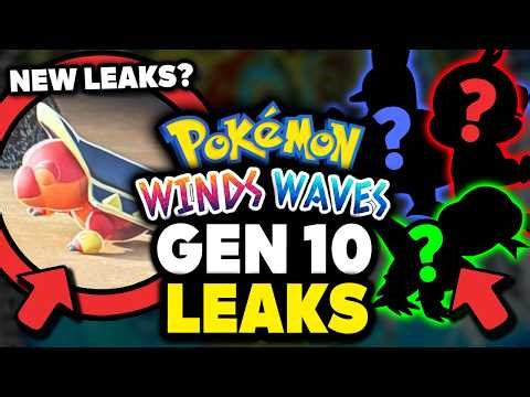 HUGE NEWS! NEW Gen 10 STARTER POKEMON Descriptions LEAKED? NEW Image Rumors & Pokopia Trailers