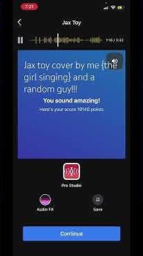 Song cover to Jax Toy!!! #karaoke #tadc #jaxtoy