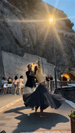 Rosemary 🥀🎞⚓️ on Instagram: "music, dance, travel, love — oh to be present in all things 🎥 a special thanks to the girl who came up to us after & sent us this video. I forgot it existed until I stumbled upon it while reminiscing on old memories from our travels in Italy over the summer. Finding this video filled me with so much joy & gratitude. I remember the pianist and the sea behind him; the pavement beneath my feet. It was a reminder that life can feel this way — a reminder to be present