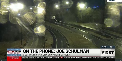 Georgia Department of Transportation updates worsening road conditions