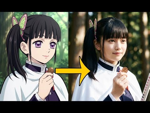 Demon Slayer in Real Life 😱✨ | 鬼滅の刃 AI Live Action