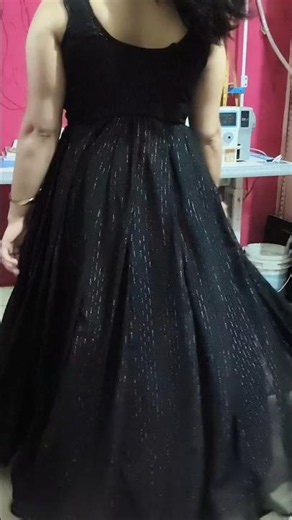 old saree to Anarkali suit🖤#saree reuse ideas💡#silai tutorial#handmade fashion#subscribe