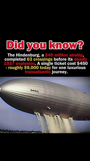 The OUTRAGEOUSLY Expensive Hindenburg and its Explosive Fate #history