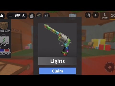 Unboxing Lights Gun in Roblox: Murder Mystery 2