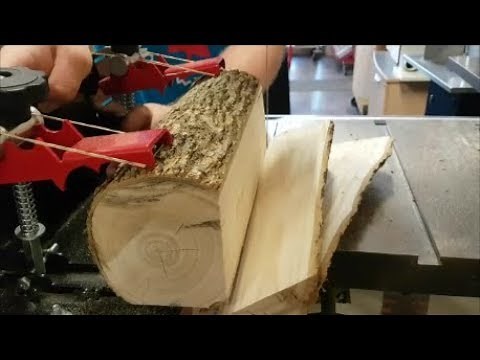 How to Quarter Saw a Log With The Little Ripper Mini Bandsaw Sawmill EthAnswers