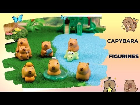 Adorable Capybara Figurines and Plush Toys: The Perfect Gift for Capybara Lovers