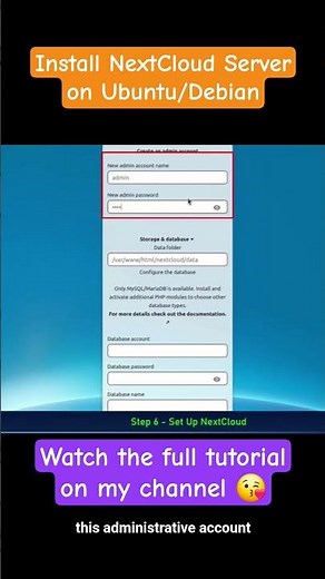 ✅ Install NextCloud Server on Ubuntu/Debian