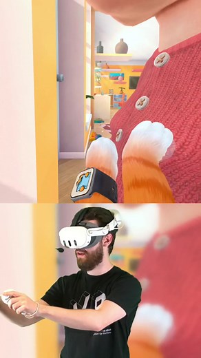 Watch Funny VR Cat Videos with Granny | Explore VR Gaming