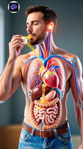 Inside Your Body After an Egg (3D View)