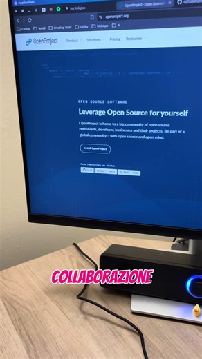 OpenProject, un gestionale opensource ✈️ #opensource #coding #softwareengineer #github #shorts