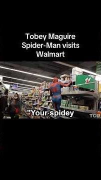 Friendly Walmart Spider-Man #marvel #spiderman #tobeymaguire #spidermanbrandnewday #brandnewday #mcu