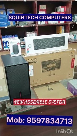 Purchase Computer....installation and Cpu Assemble completely Free....